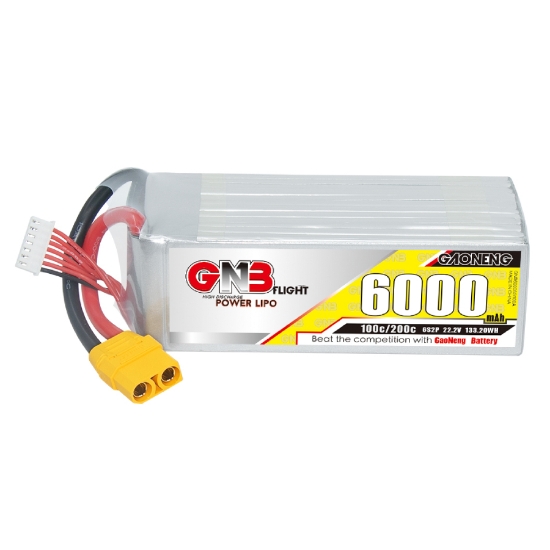 Picture of GNB 6000mAh 6S 100C LiPo Battery (XT90)