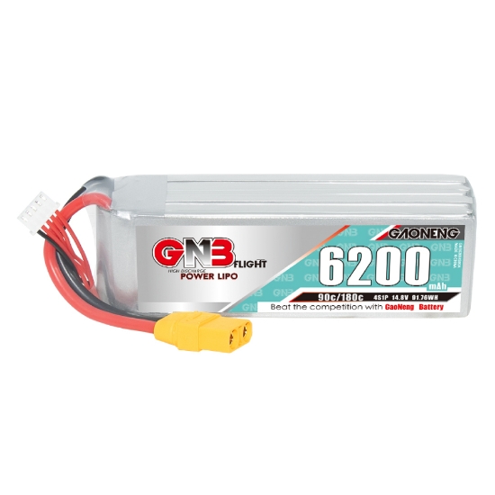Picture of GNB 6200mAh 4S 90C LiPo Battery (XT90)