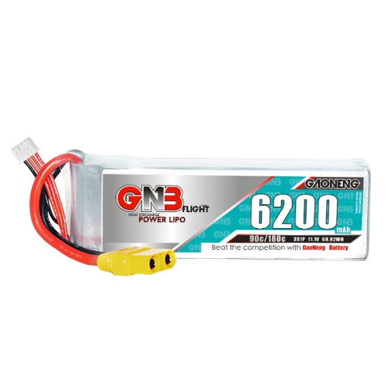 Picture of GNB 6200mAh 3S 90C LiPo Battery (XT90)