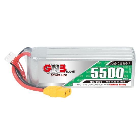 GNB 5500mAh 4S 70C LiPo Battery (XT90)