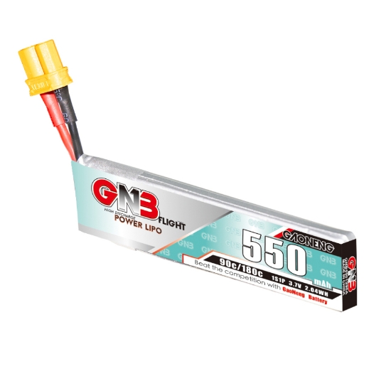 GNB 550mAh 1S 90C LiPo Battery (XT30)