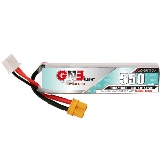 GNB 550mAh 2S 90C LiPo Battery (XT30)