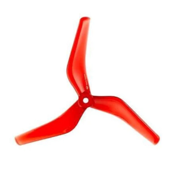 Azure 6145 Tri Blade Props (Red)