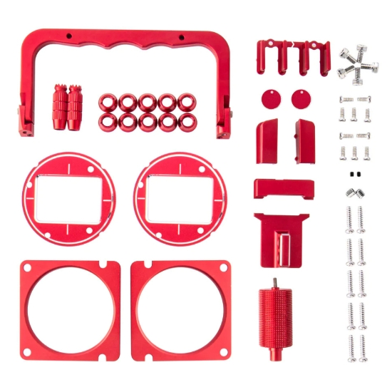 Picture of Radiomaster TX16S MK2 CNC Upgrade Parts (Red)