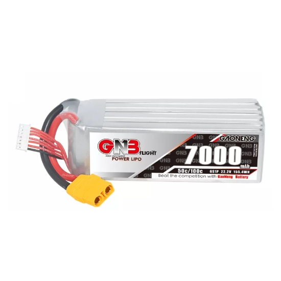 GNB 7000mAh 6S 50C LiPo Battery (XT90)