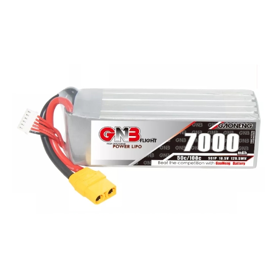 GNB 7000mAh 5S 50C LiPo Battery (XT90)