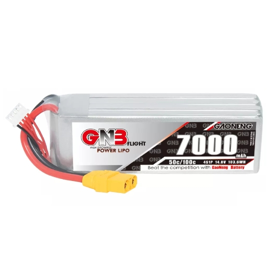 GNB 7000mAh 4S 50C LiPo Battery (XT90)
