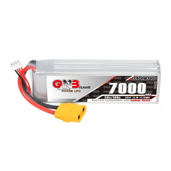 GNB 7000mAh 3S 50C LiPo Battery (XT90)