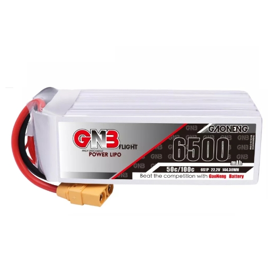 GNB 6500mAh 6S 50C LiPo Battery (XT90)
