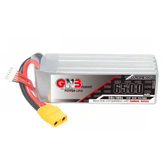 GNB 6500mAh 5S 50C LiPo Battery (XT90)