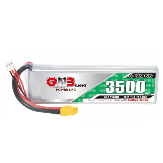 Picture of GNB 3500mAh 2S 70C LiPo Battery