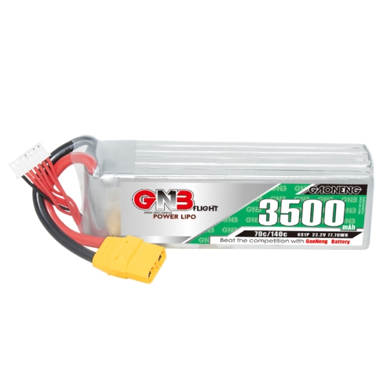 GNB 3500mAh 6S 70C LiPo Battery (XT90)