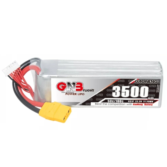 GNB 3500mAh 6S 50C LiPo Battery (XT90)