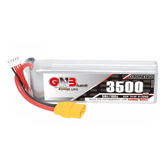 GNB 3500mAh 4S 50C LiPo Battery (XT90)