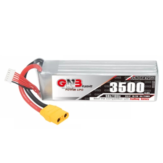 Picture of GNB 3500mAh 5S 50C LiPo Battery (XT90)