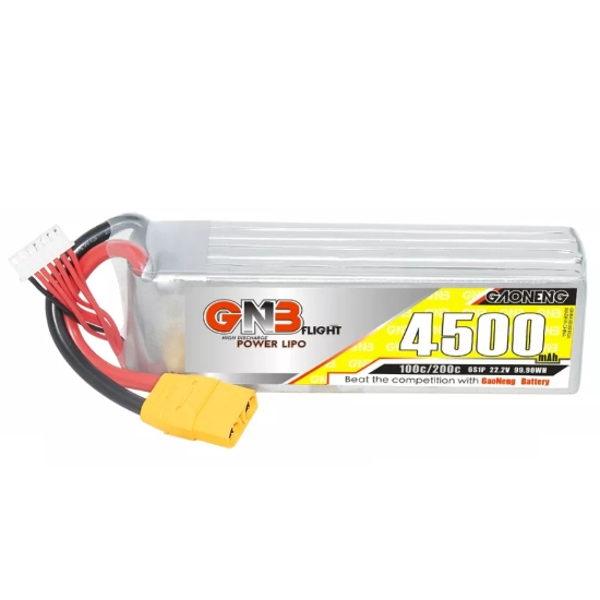 GNB 4500mAh 6S 100C LiPo Battery (XT90)