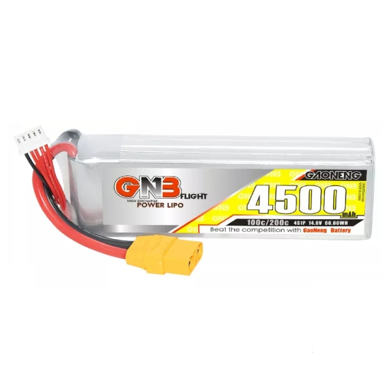 GNB 4500mAh 4S 100C LiPo Battery (XT90)