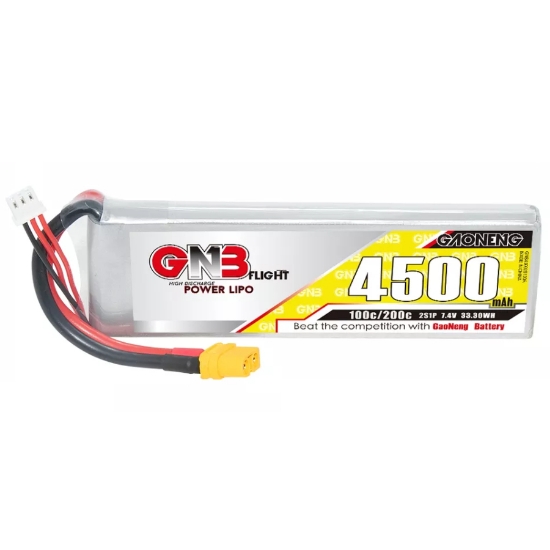 GNB 4500mAh 2S 100C LiPo Battery