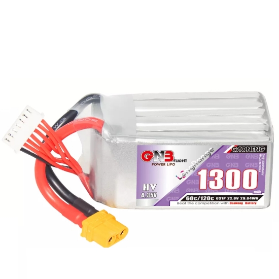 GNB 1300mAh 6S 60C LiHV Battery