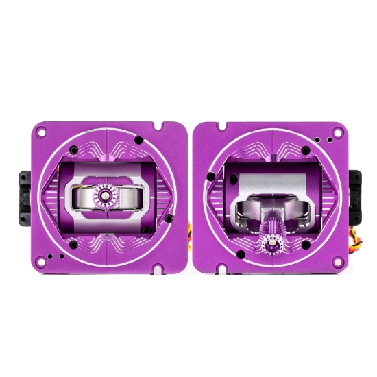 Radiomaster TX16S CNC Metal Hall AG01 Gimbal - Set (Purple)