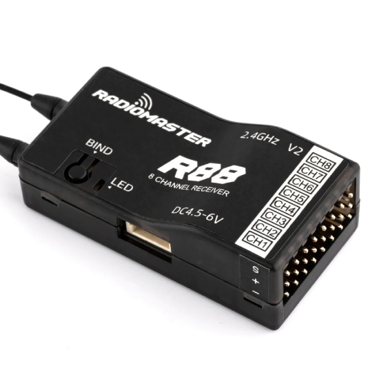 Radiomaster R88 V2 8CH FrSKY Receiver