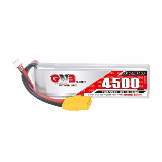 Picture of GNB 4500mAh 2S 110C LiPo Battery