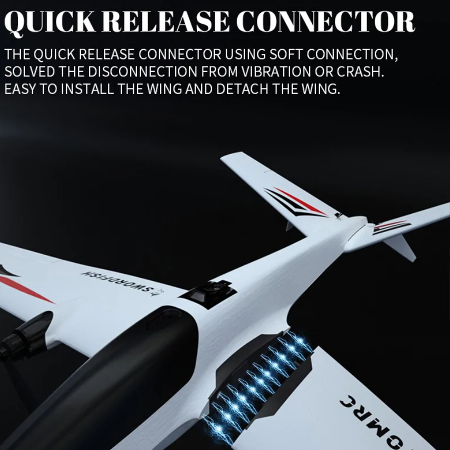 ATOMRC Swordfish VTail Plane (Kit) HobbyRC UK