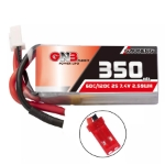 Picture of GNB 350mAh 2S 60C LiPo Battery (JST)