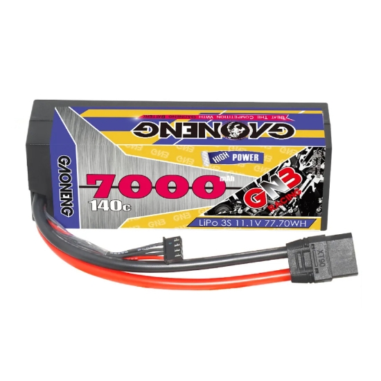 Picture of GNB 7000mAh 3S 140C Hardcase LiPo Battery (XT90)