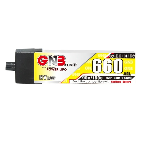 Picture of GNB 660mAh 1S 90C LiHV Battery (A30)