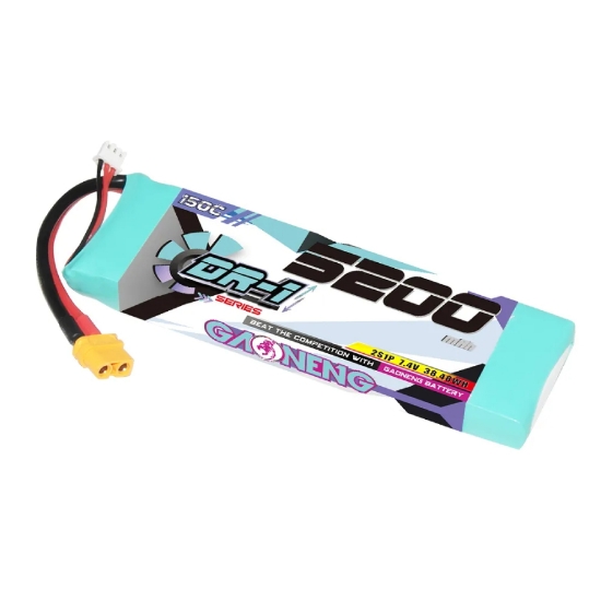 Picture of GNB 5200mAh 2S 150C DR-1 LiPo Battery