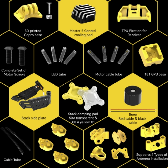 SpeedyBee Master 5 V2 HD O3 Frame HobbyRC UK