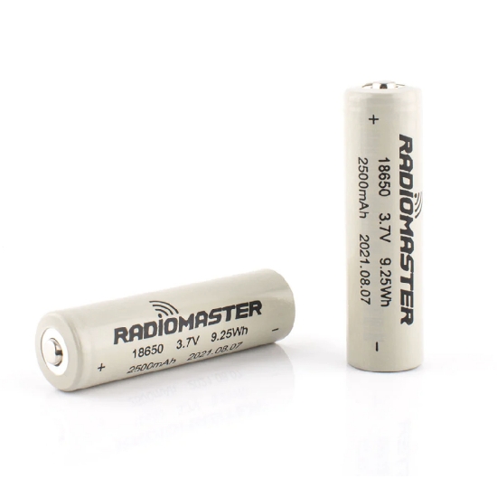 Picture of Radiomaster 2500mAh 18650 Cells (2pcs)