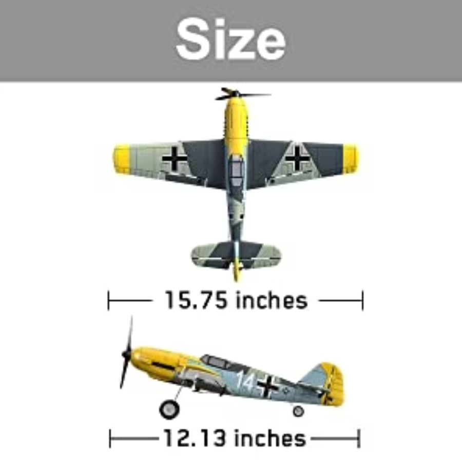 VolantexRC BF109 Messerschmitt 400mm Plane | HobbyRC UK