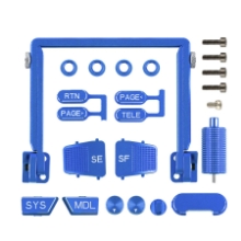 Picture of Radiomaster Boxer CNC Upgrade Parts Set (Blue)