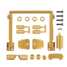 Picture of Radiomaster Boxer CNC Upgrade Parts Set (Gold)