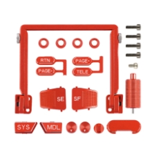 Picture of Radiomaster Boxer CNC Upgrade Parts Set (Red)