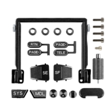 Picture of Radiomaster Boxer CNC Upgrade Parts Set (Black)