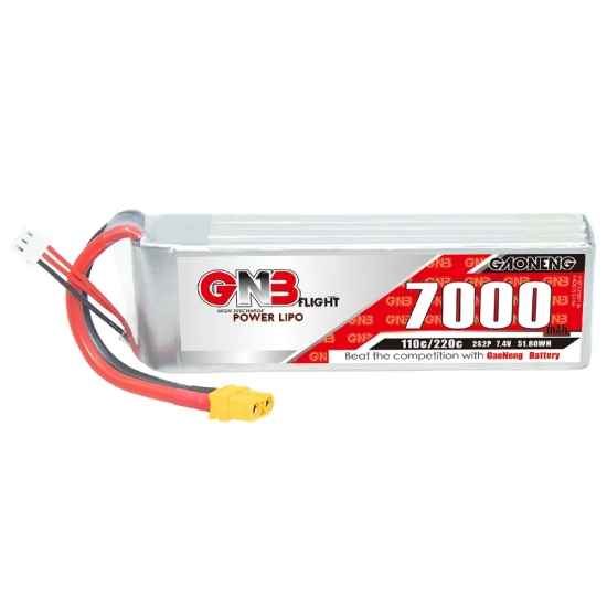 Picture of GNB 7000mAh 2S 110C LiPo Battery (XT60)