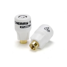 Picture of RushFPV Cherry Stubby 5.8GHz Antenna (RP-SMA) (LHCP) - White