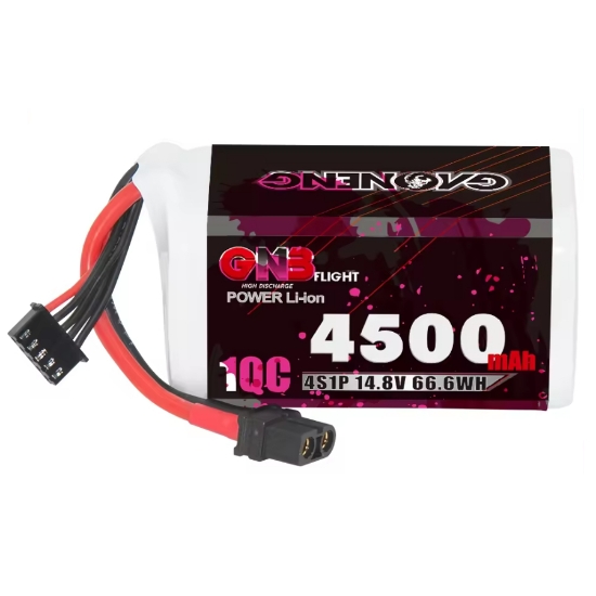 Picture of GNB 4500mAh 4S 10C Li-ion Molicel P45B Battery (XT60)