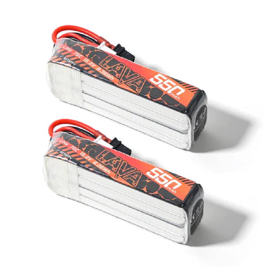thumbnail image 2 of BETAFPV 5-Pack LAVA 1S 300mAh LiHV Batteries With BT2.0 Connector For Tiny Whoop Drones (Meteor65, Cetus, Etc.) 2 of 11