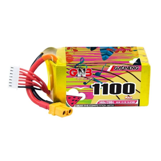 Picture of GNB 1100mAh 6S 140C LiPo Battery