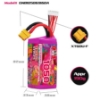 Picture of GNB 1050mAh 6S 160C LiPo Battery