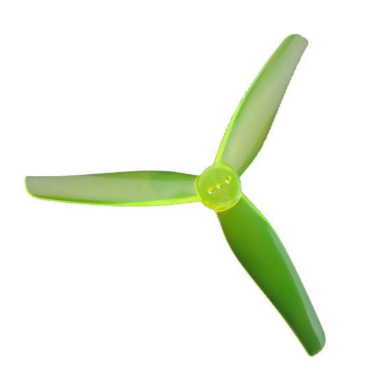 Picture of HQProp T3.5X2.5X3 Prop - Transparent Yellow