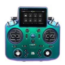 Picture of FrSky Tandem X18RS Transmitter in Chameleon (Flip-flop Green/Blue/Purple Colour)