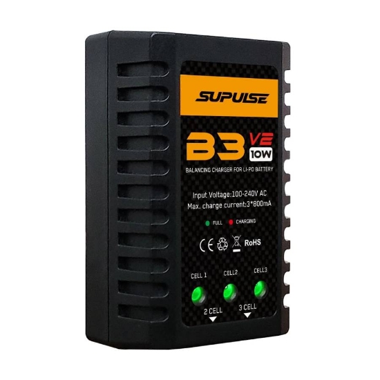 Picture of Supulse B3 V2 10w 2-3S Lipo Balance Charger