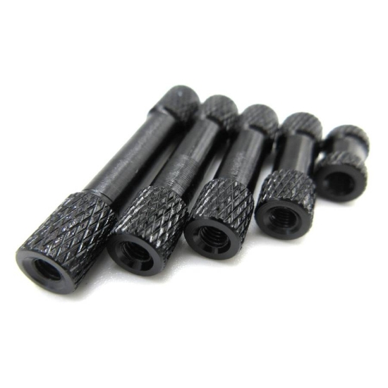 Picture of M3 Anodised Aluminium Standoffs 10-35mm (Black)