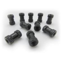 Picture of M3 Anodised Aluminium Standoffs, 10mm length in Black