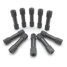 Picture of M3 Anodised Aluminium Standoffs, 25mm length in Black
